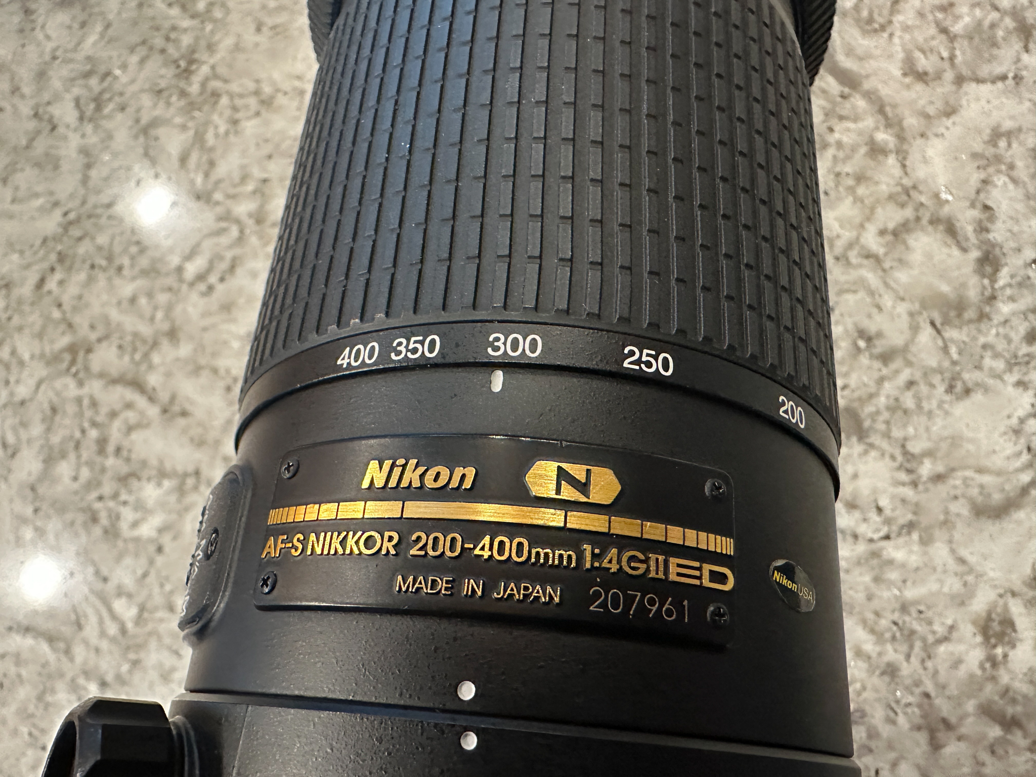 Nikon 200-400 AFGII with TC14 and Thinktank Bag