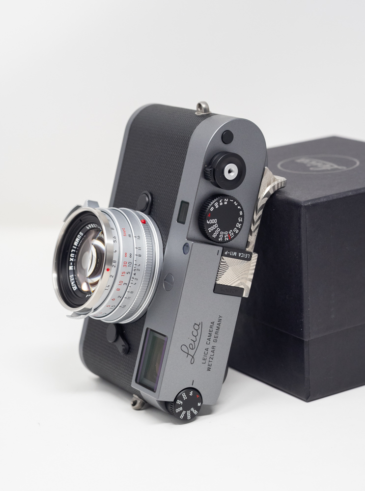 Leica M11-P Metal Gray, 35mm Summilux Steel Rim & Summ...