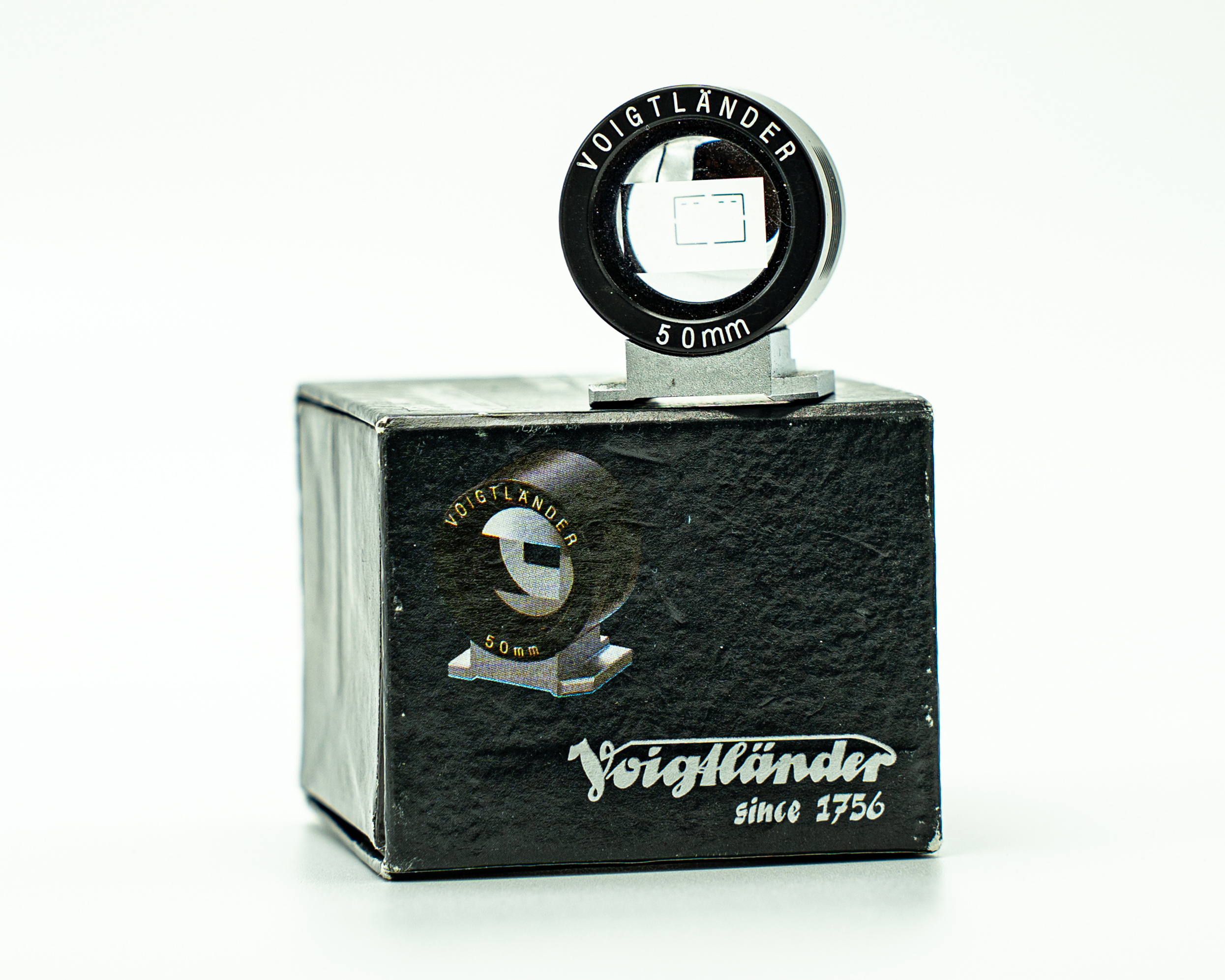 Sold: Voigtlander 50mm Compact Viewfinder Black Metal Body in 