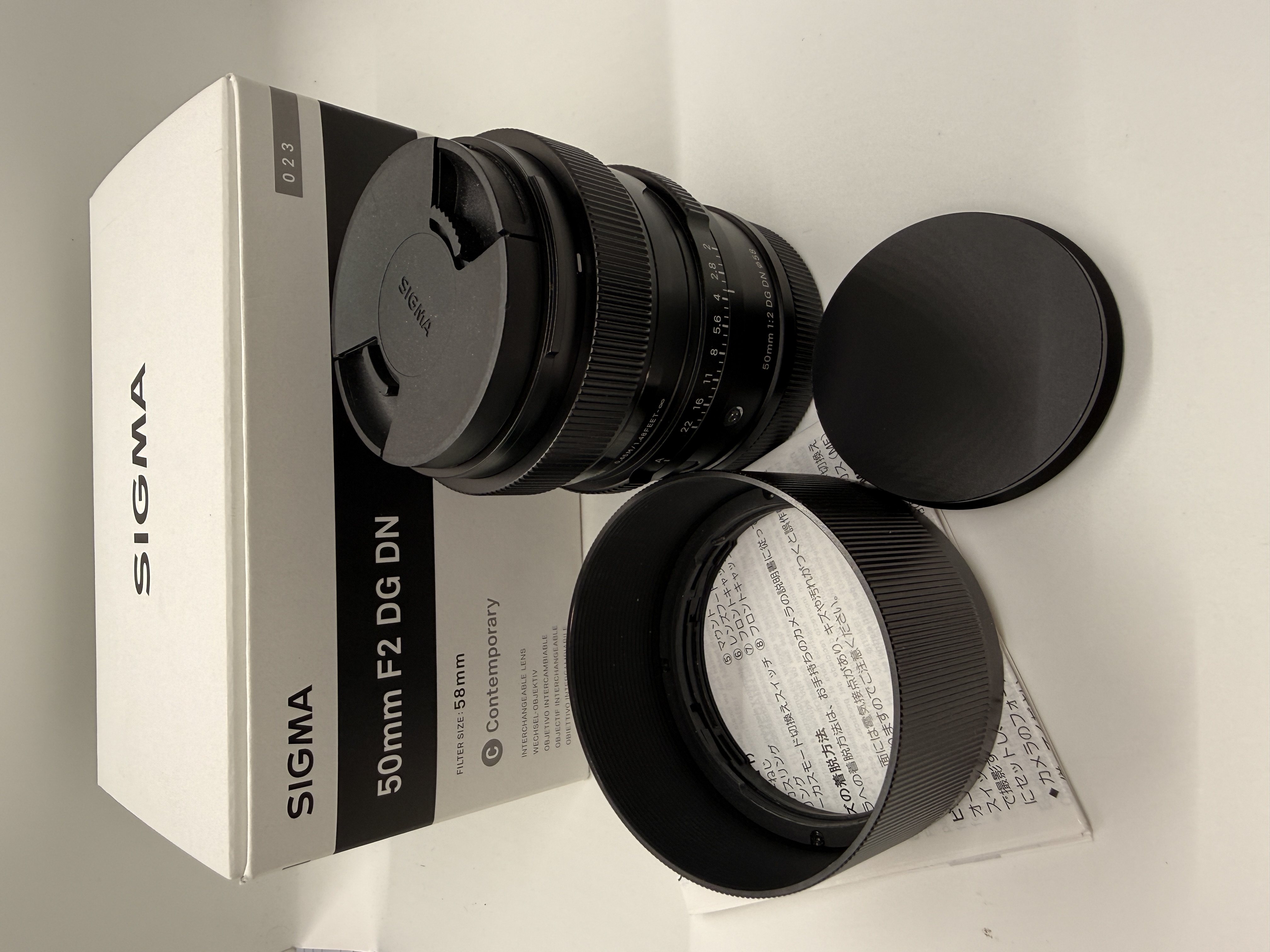 Sigma 50mm f2 i-series L-Mount