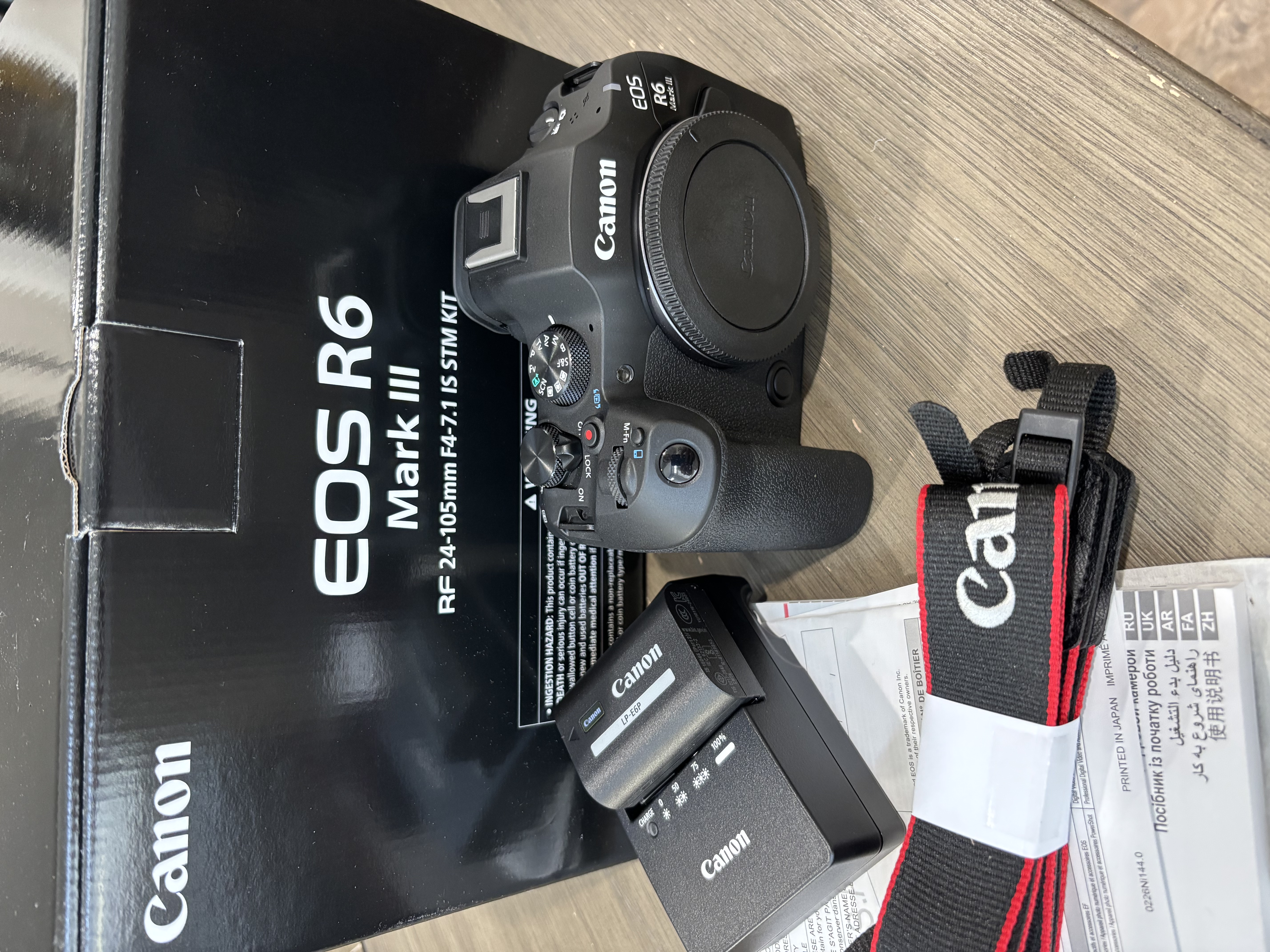 Canon R6 Mark III like new less than 3k on the shutter.