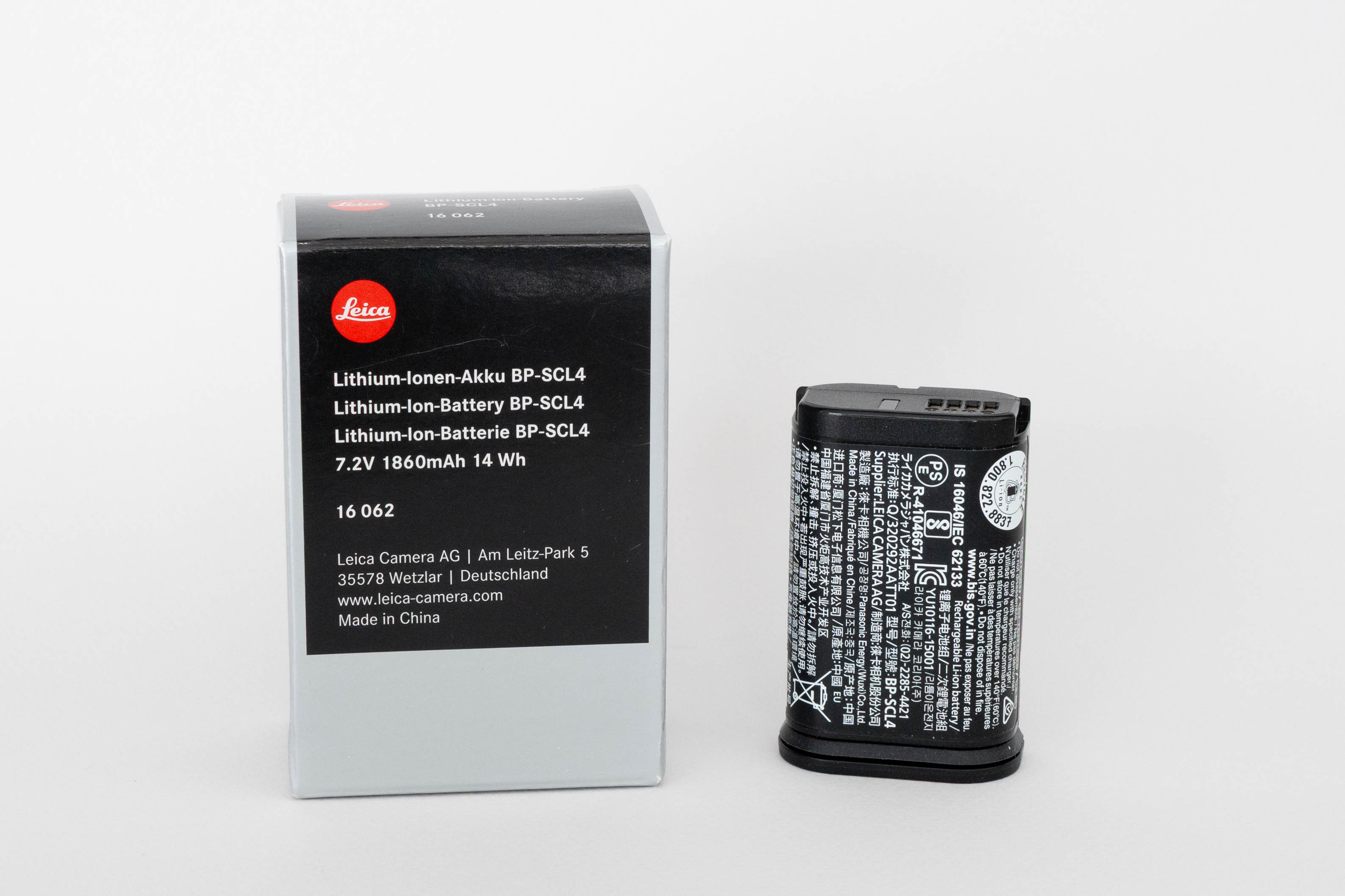 2 x Leica BP-SCL4 Batteries