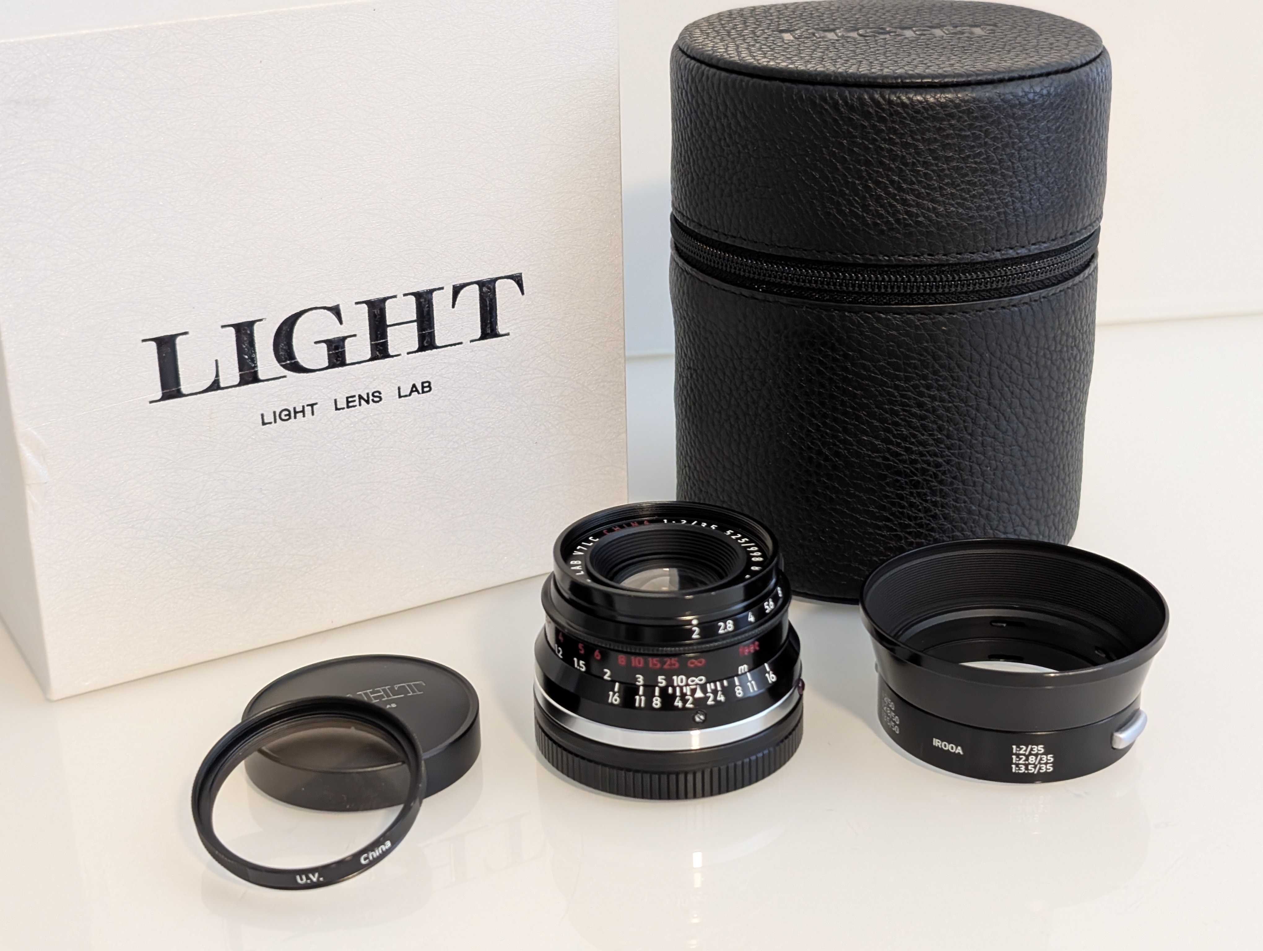 Light Lens Lab 35mm f/2 Eight Element 8e