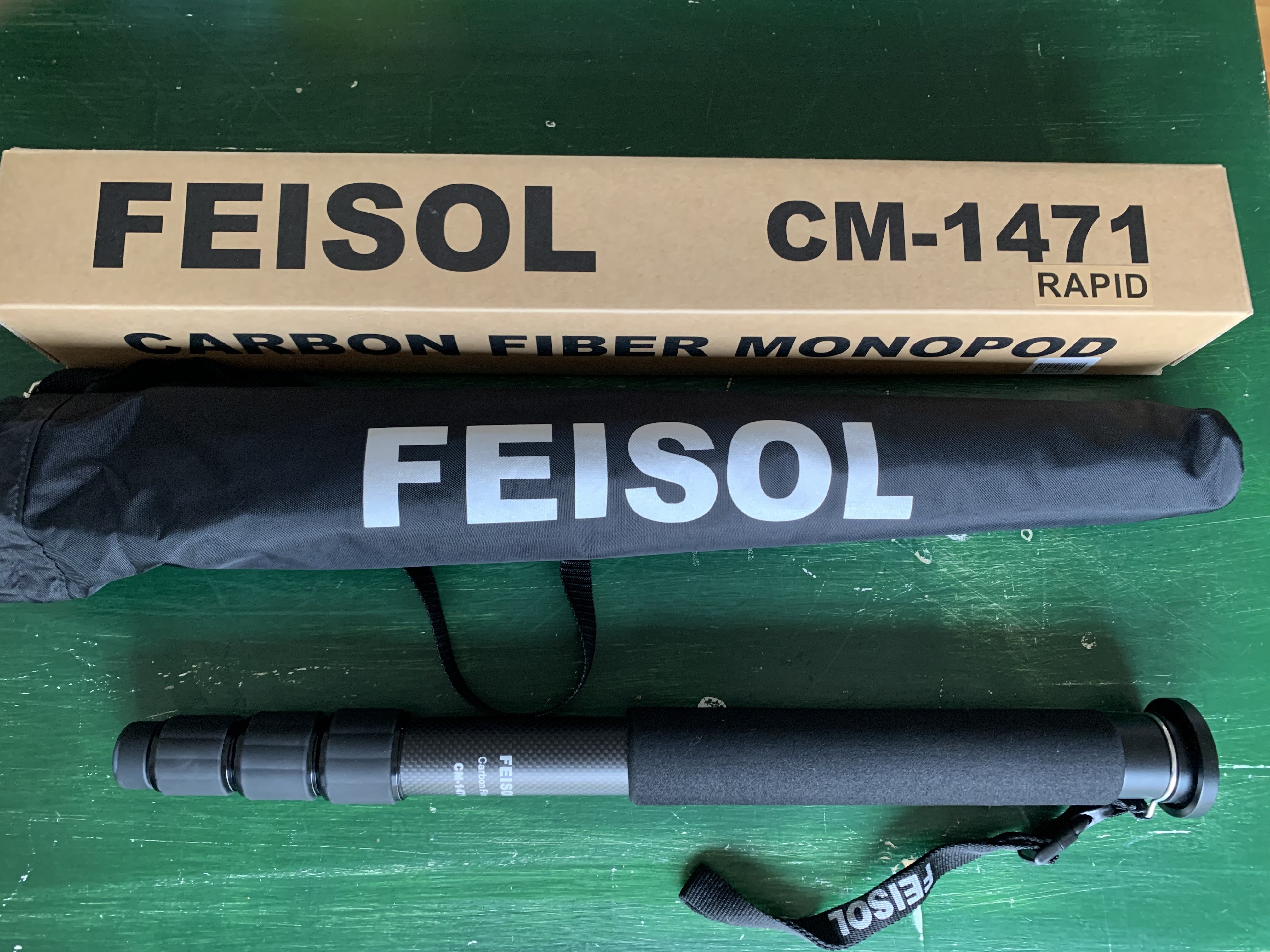 Sold: FEISOL CM-1471 Carbon Fiber Rapid Monopod - FM Forums