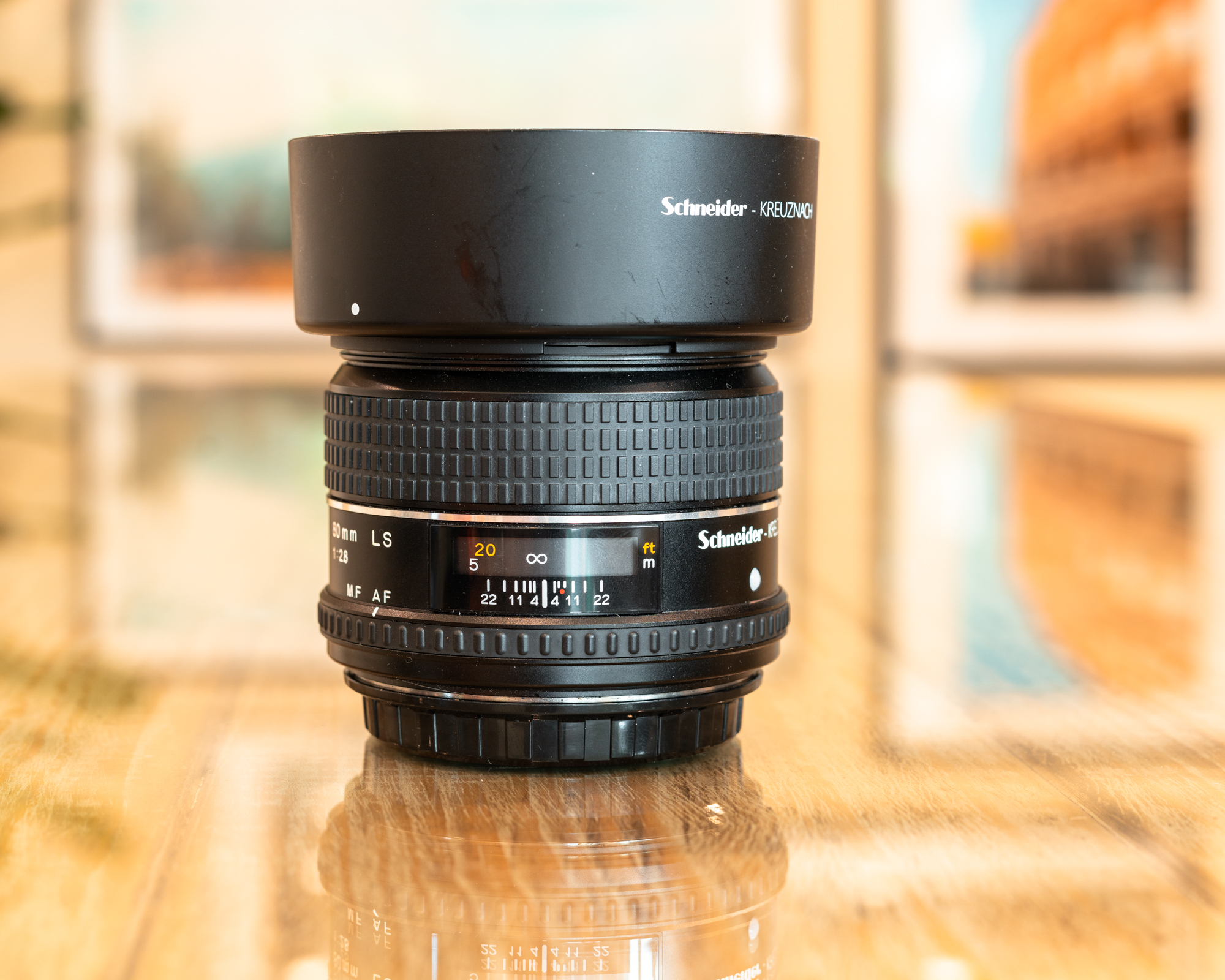 Withdrawn: Schneider-Kreuznach 80mm f/2.8 LS lens for Phase One