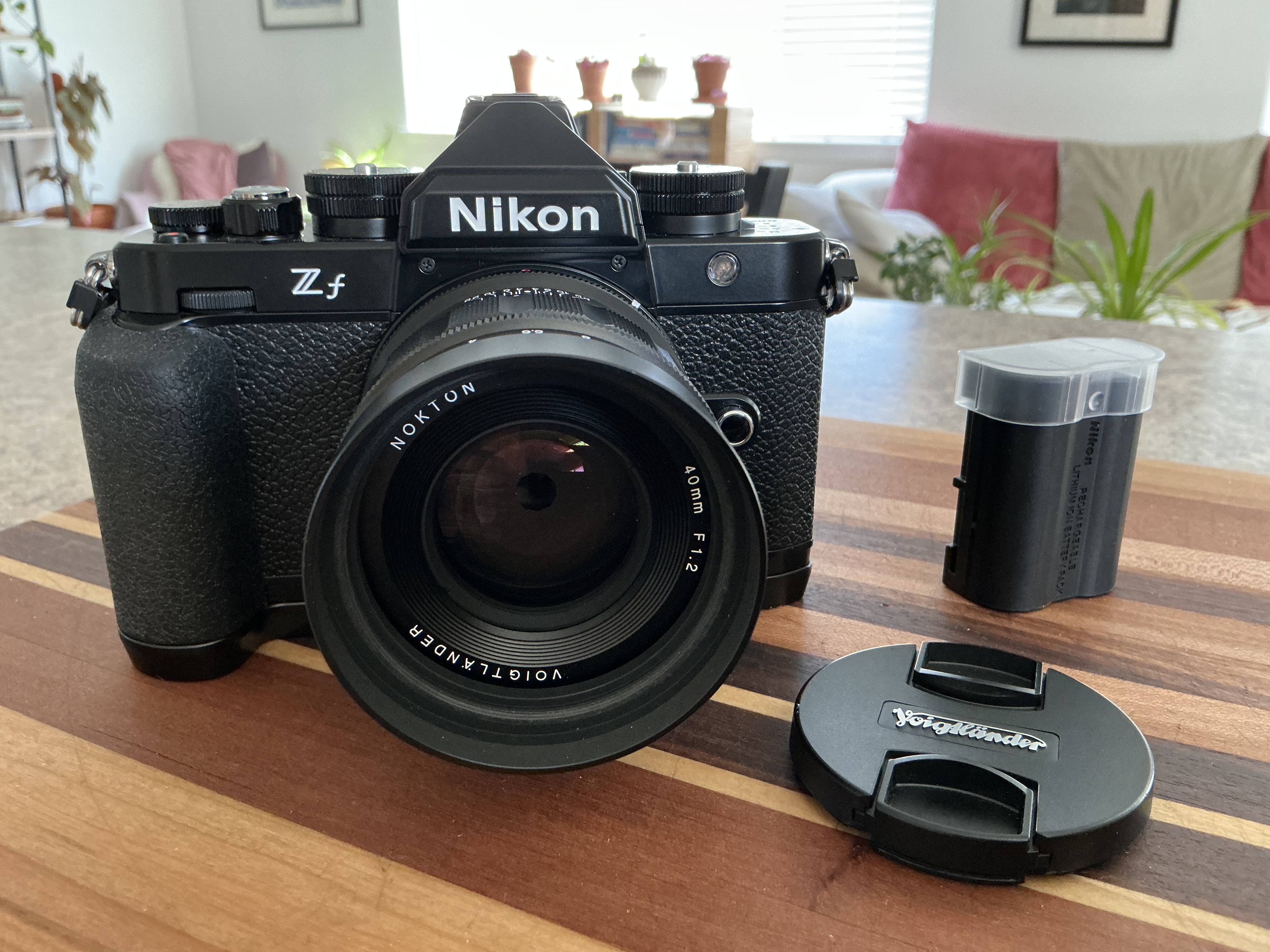 Nikon ZF and Voigtlander 40mm 1.2 combo, Fuji 16-50 2.8-4.8