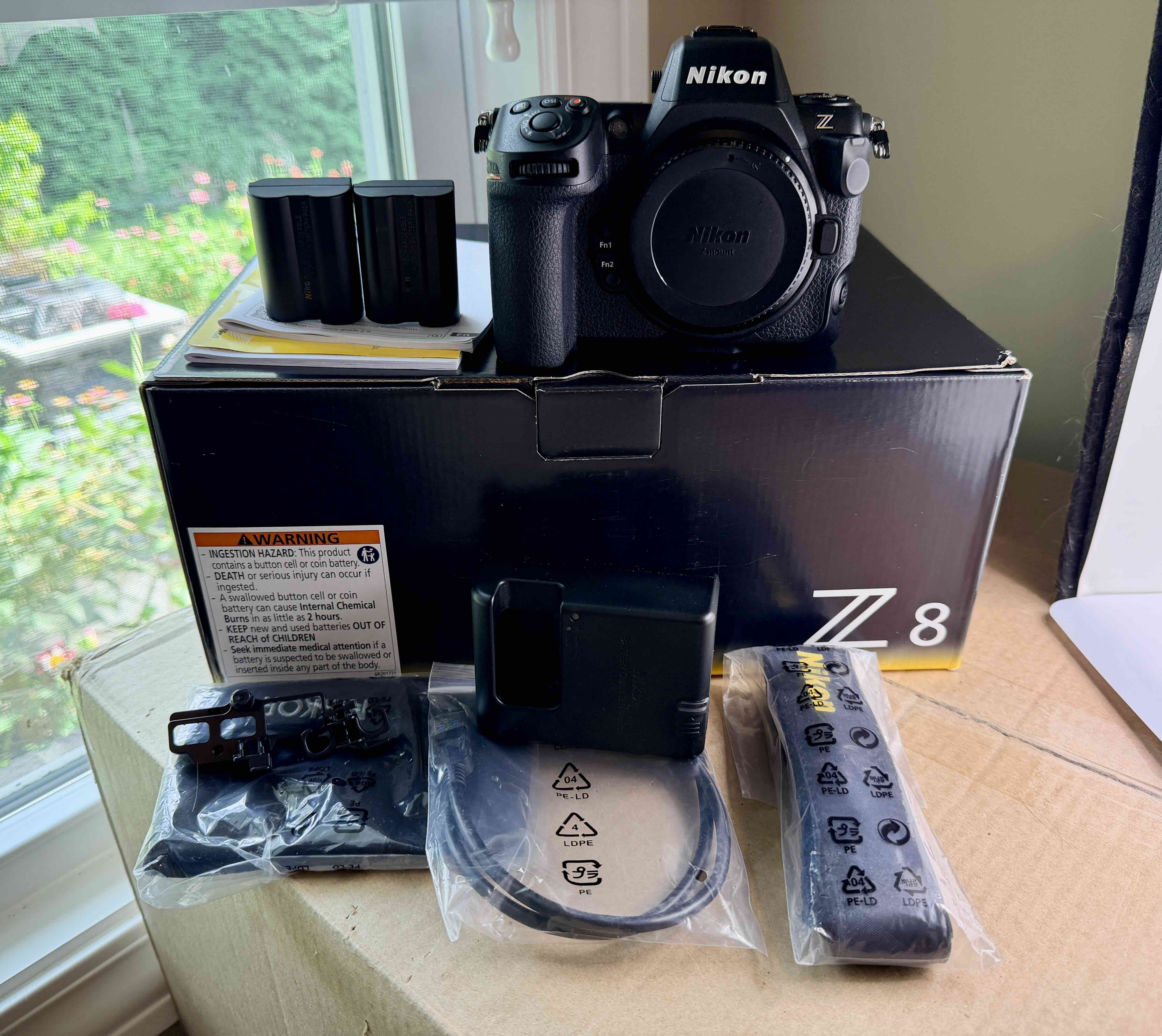 Nikon Z8 Body with Extra Battery