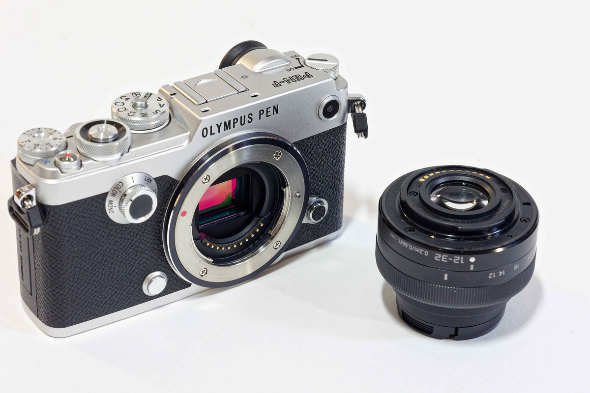 Sold: Olympus PEN F, Silver body with 12-32mm Zoom Lens - FM Forums
