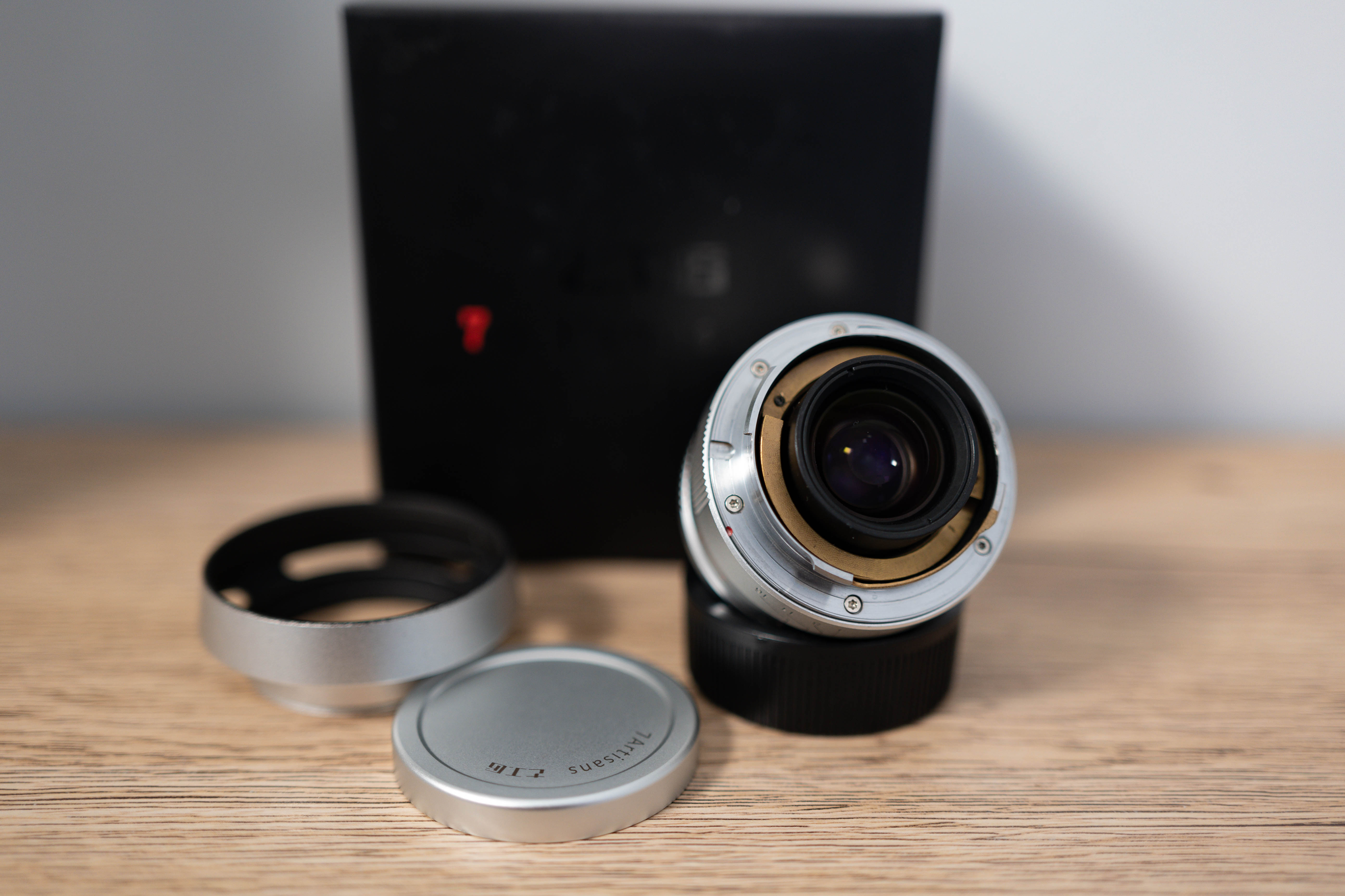 Sold 7Artisans 35mm f2 Leica M mount lens silver + Hood FM Forums