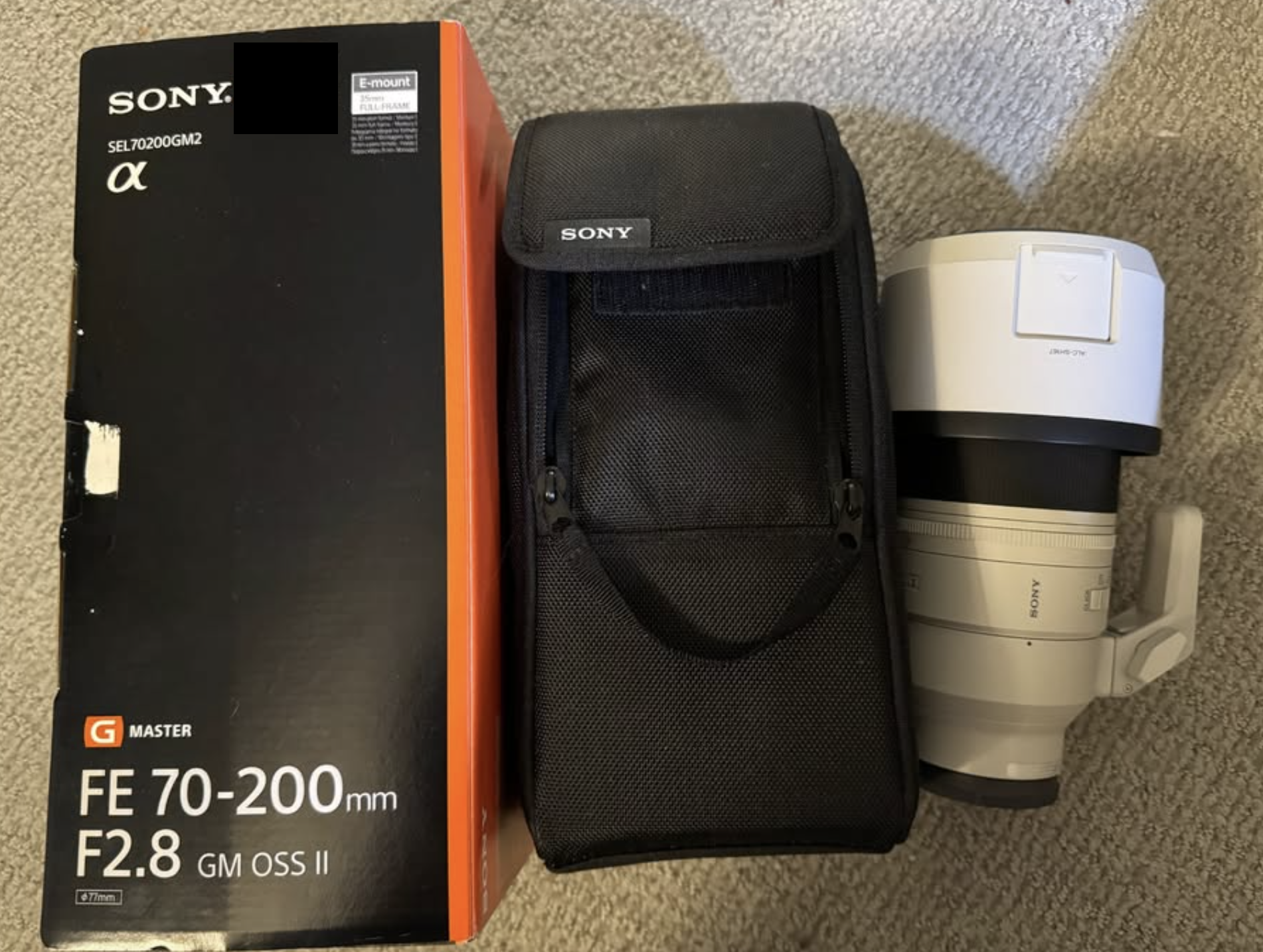 Sony 70-200 f/2.8 GM Mark II