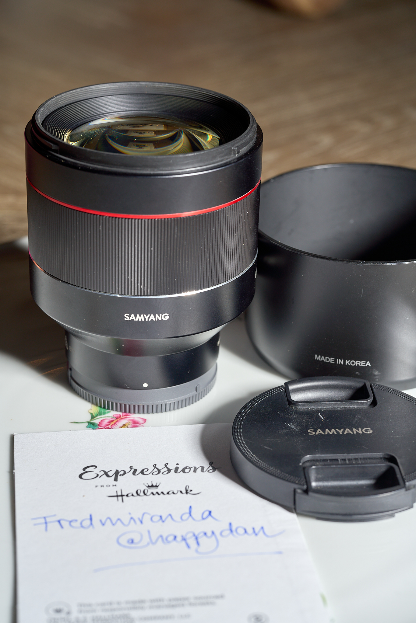 SONY SAMYANG AF lenses 18/2.8, 75/1.8, 85/1.4 (pics coming)