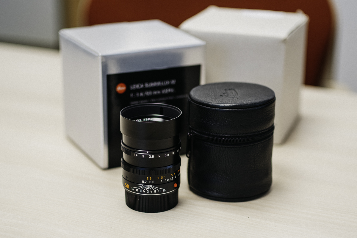 Leica Summilux-M 50mm f1/4 ASPH (11891) Black
