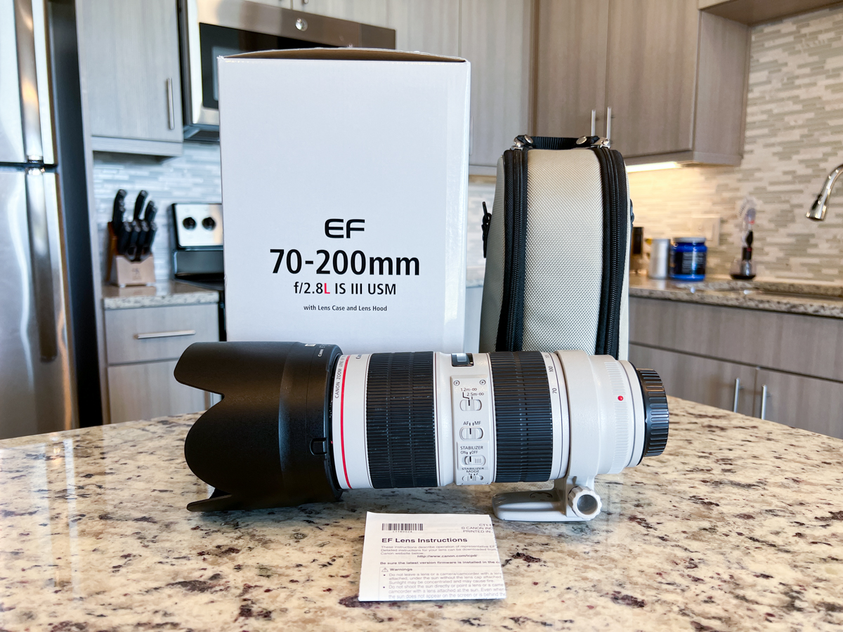 Canon EF 70-200mm f/2.8L IS III USM EF-Mount Lens/Full-Frame Format
