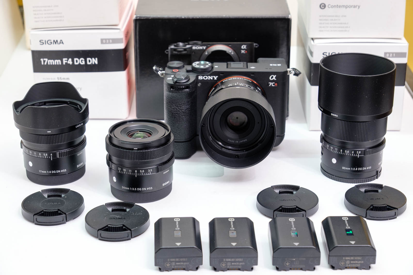 Sony A7cR with Sigma DG DN C Lenses (Canada)