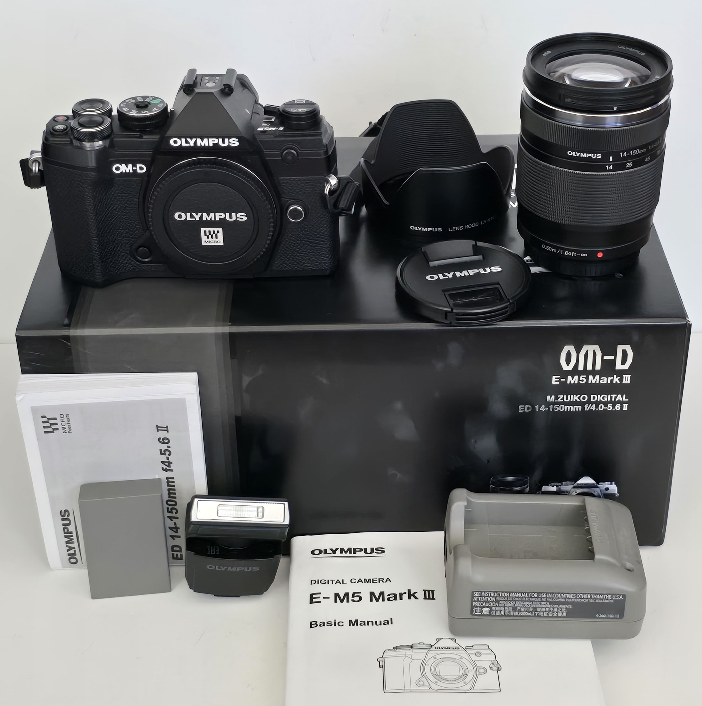 $750 Olympus OM-D E-M5 III plus 14-150mm
