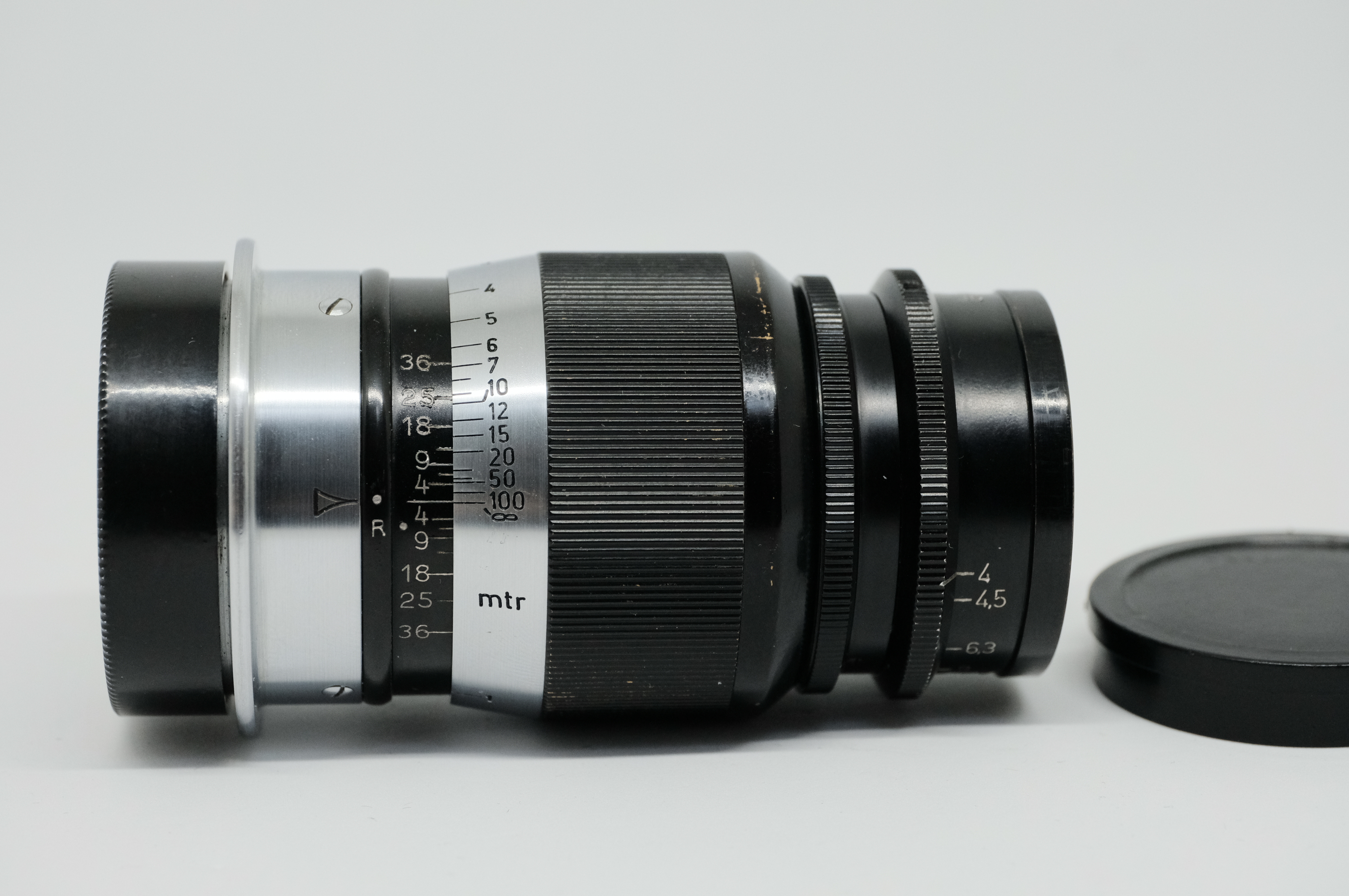 FS: Pre-WWII 1936 Black Paint Leica Leitz Elmar 90mm f/4 Type 2