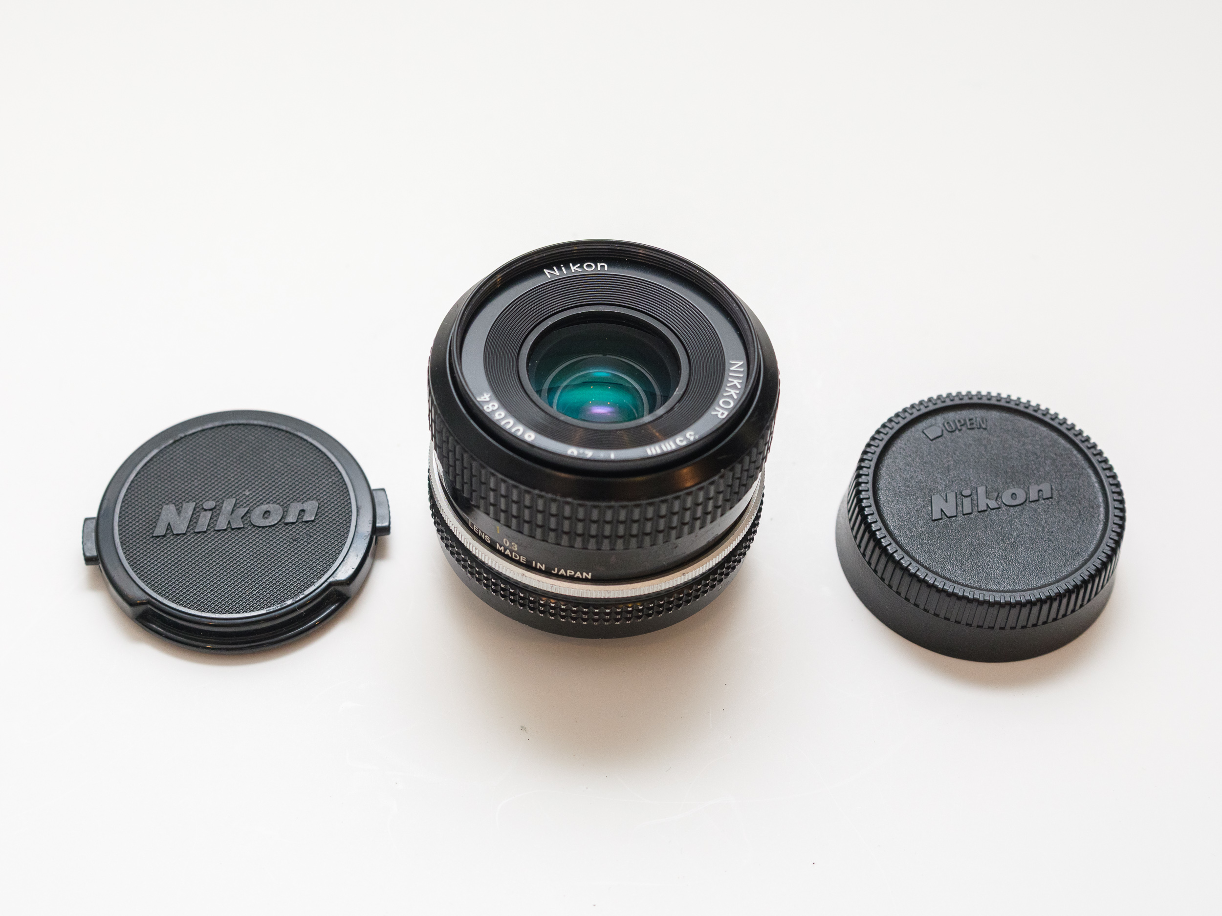 Nikon Nikkor 35mm f/2.8 - K Series - 6 Element in 6 Group ...