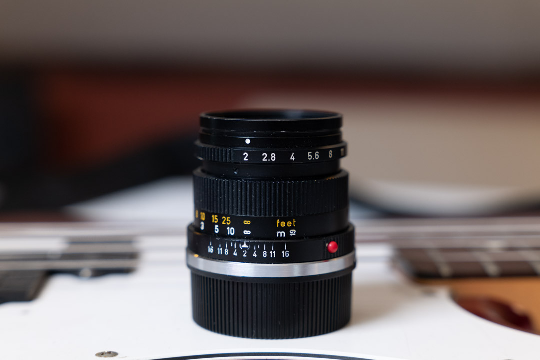 Objectif Leica Summicron-M 50mm F/2 V3 – Monture M – Occasion