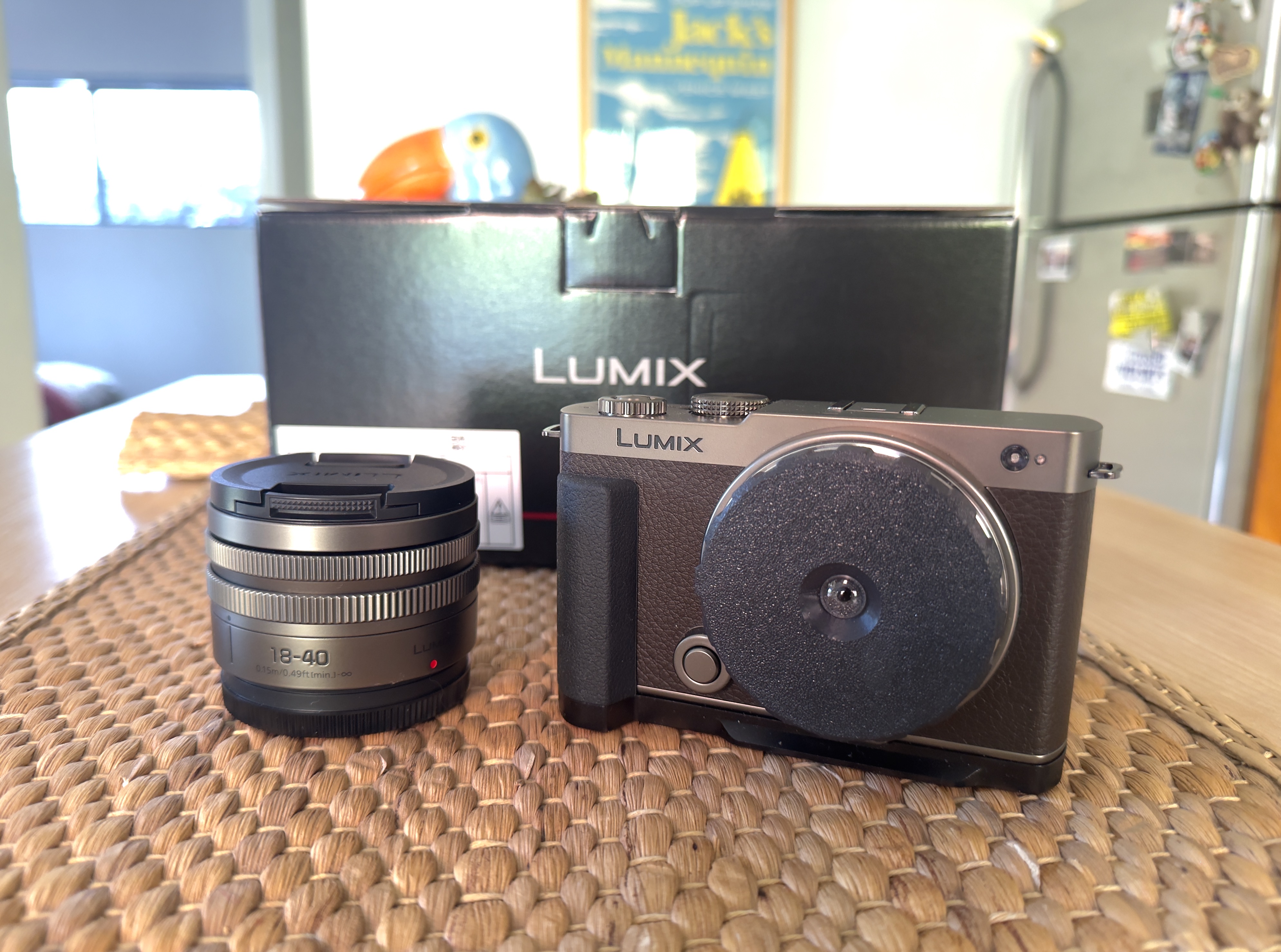 Panasonic LUMIX S9 (Titanium Gold) + PocketDispo