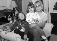 Grandkids & Dog