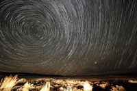 Mono Lake @ Night along the shore