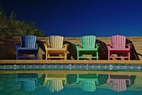 Pastel Pool Chairs