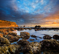 Low tide