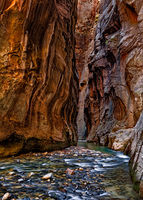 Wall street Zion Narrows