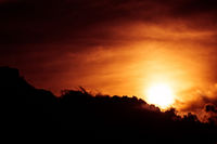 Fire in the sky