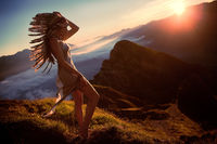 mountain photoshoot Mark de Roo