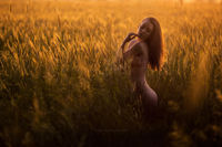 Field Nude shoot Mark de Roo