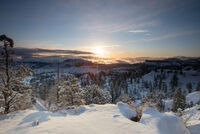 The First Yearly Snow at Bryce