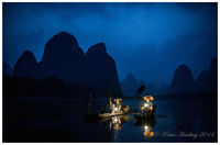 Cormorant Fishermen #1 - Guangxi, China