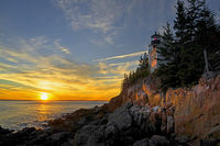 Bass Harbor Head Lighthouse, Acadia National Park, Maine