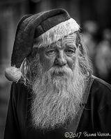 The Xmas Season Has Just Gotten Too Long: 2nd Place Merit of Excellence. Black & White Spider Awards: Portrait