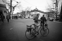 Girl with Bike