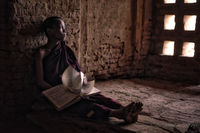 Contemplation - Bagan Monk