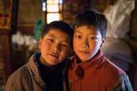At Rechung Phu, Yarlung, Tibet.