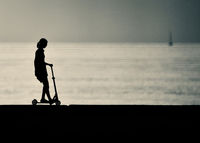 Silhouette & Sailboat