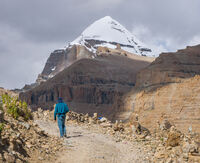 Author, Mt Kailash, Ngari, Tibet.