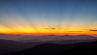 Great Smoky Mountains at Sunset