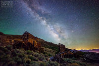 Milky Way over Bodie, CA