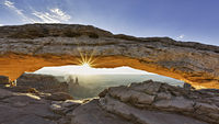 Star burst at Mesa Arch