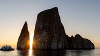 Galapagos Kicker Rock Sunset