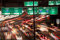Freeway traffic flow
